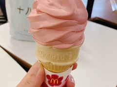 红豆双皮奶风味圆筒-麦当劳(皇岗路店)