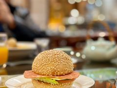 小汉堡-大佛寺高级素食自助餐厅