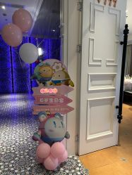 -小鲤鱼生日气球派对会场策划布置