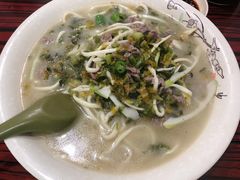 雪菜笋丝鲜牛肉年糕-何永光123鲜牛肉馆(1号店)