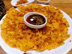 泡菜饼-喇喇排骨火锅·传统韩式脊骨汤(望京西园总店)