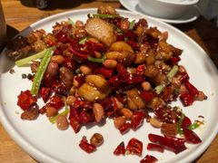 干煸辣子鸡-汉小城·老铫子藕汤·乡野湖北菜(江汉路吉庆街店)