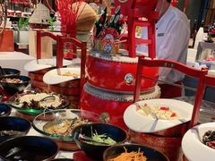自助调料区-东莞富力万达文华酒店·美食汇·海鲜自助餐厅