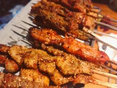 烤羊肉串-胖子烧烤海鲜(亲贤北街店)