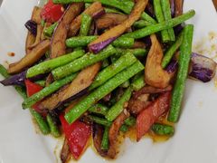 鸽肝酱茄子豆角-煲煲掂风味煲仔饭餐厅(西区店)