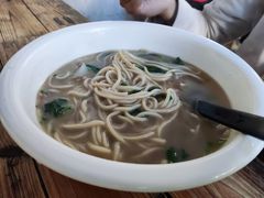 青菜肉丝面-小河无名面馆