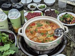 -黔府豆米火锅野菜馆(南马店)