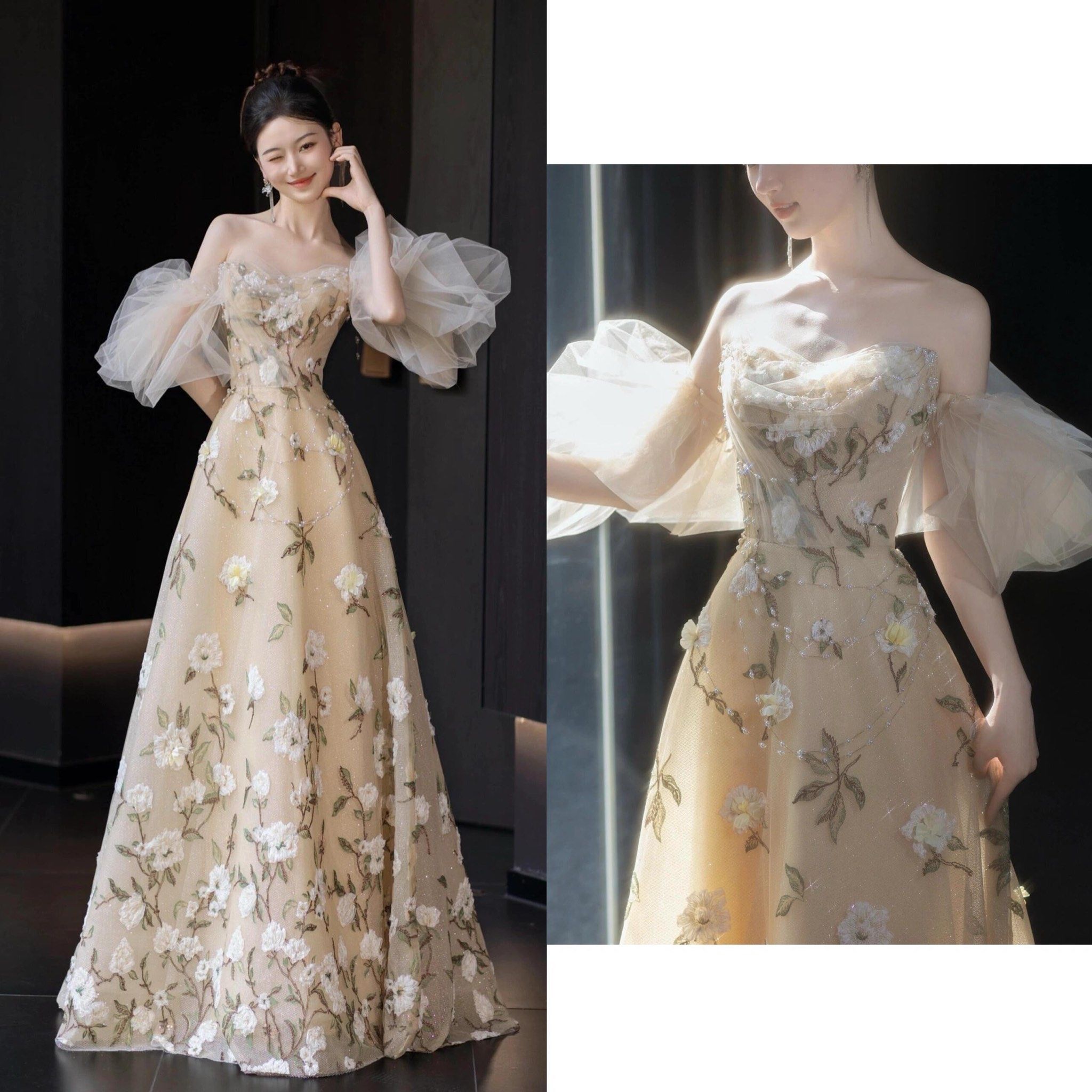 温柔系女生必备礼服