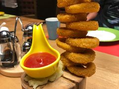 炸洋葱圈-如意部落·海鲜烧烤创意菜(金梦海湾店)