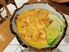 蟹粉拌面-十面欢腾·海鲜面·台式Bistro(长乐路店)