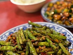 干煸豆角-北大地皖峰饭馆