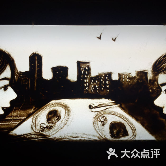 喜沙沙创意沙画婚礼沙画图片-北京diy手工坊-大众点评网