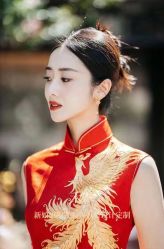 -禾米旗袍妈妈装礼服定制(嘉业国贸店)