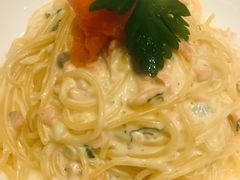 奶汁三文鱼意面-安妮意大利餐厅(世贸天阶店)