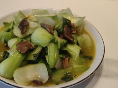 蕈油烧的青菜-得意楼蒸菜馆