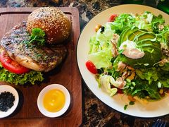 澳洲和牛肉眼牛排汉堡-Lets burger非常汉堡·环球风味(蓝色港湾店)