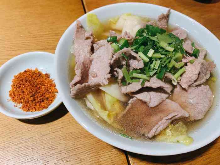 全牛道乐山跷脚牛肉(西单店)-"种草很久了,但是因为写的营业时间到八