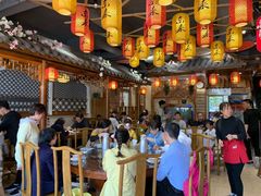 大堂-东来菜馆•手抓海鲜家常菜•海鲜锅贴(鸽子窝店)