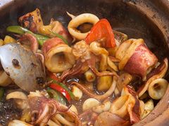 啫啫鲜鱿-津津菜馆(绝没分店)