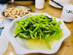 蒜泥茼蒿-老黄鱼馆