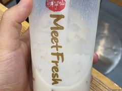 红豆沙乌龙奶茶-鲜芋仙(太原街万达店)