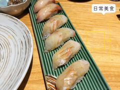 白竹荚鱼手握寿司-镹·鱼料理  国产鱼使用店