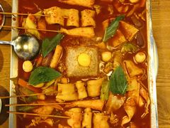 鱼饼火山炒年糕-包装马车·韩国料理·포장마차