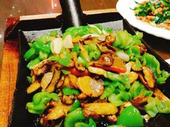 青椒牛肝菌-福照楼汽锅鸡·云南菜(护国路店)