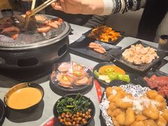 -啊美丽炭火烤肉(滑翔一店)