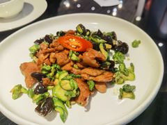 小脆瓜炒雪花猪肉-闽和南(深圳万象城店)