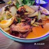 高沙这边超赞的一家烧烤店 「辣炒鸡架」鸡架炒的很香