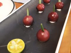 樱桃鹅肝冰淇淋-V Bar海景扒房(北海湾惠龙万达嘉华酒店)