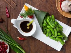 冰爽毛豆-味之绝美蛙鱼火锅(八号路店)