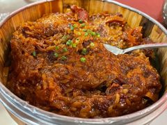 糯米蒸牛肉-刘胖子家常菜·蹄花焖藕(中南店)