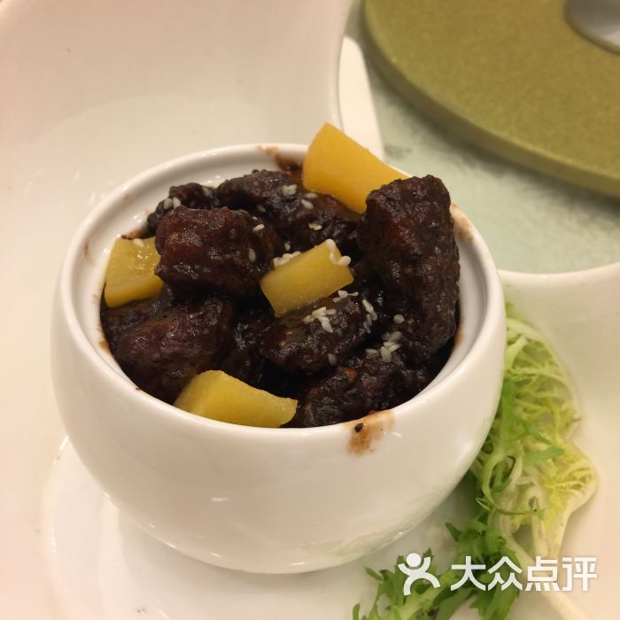 申梦大酒店(隆昌路店)黑椒牛肉粒图片 - 第1张