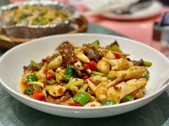 莲藕尖炒黄牛肉-79号渔船海鲜饭店(龙岗店)