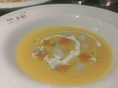 石斑鱼粒南瓜忌廉汤-美森西餐厅(曙光大道店)