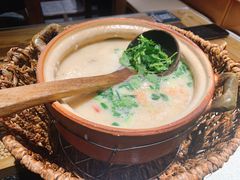 鲜虾干贝粥-潮十三潮汕砂锅粥(高新四路大都荟店)
