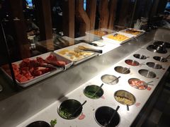 自助调料区-大鱼山房鱼头火锅(老字号品质店)