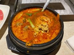 辣味手撕牛肉汤-新石器烤肉(东川欧尚店)