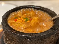 海胆虾怪酱炖老豆腐-青雅中餐厅(大连金石滩绿发希尔顿度假酒店)