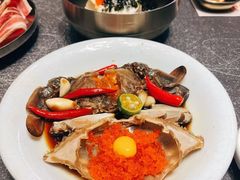 -草家酱蟹炭火烤肉店(珲春南路一店)