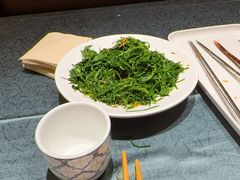 凉拌沙葱-红柳枝滩羊烧烤·非遗