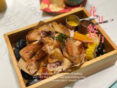 意大利香草烤三黄鸡-花开餐厅(环湖中路店)