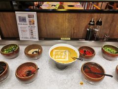 自助调料区-呷哺呷哺(普陀乐购真北店)
