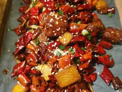 歌乐山辣子雪花牛肉-莲·中餐厅(成都首座万豪酒店)