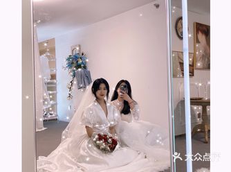 大连自拍馆探店|和姐妹在这里体验婚纱简直不要太开心
