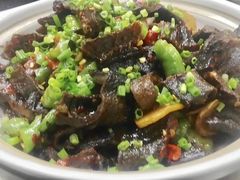甲鱼焖鲍鱼，土狗肉炖土鸡蛋，腊膳鱼-东湖印象汉寿特色甲鱼钵子菜(渔人码头店)