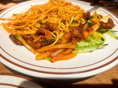 新疆黄面炒烤肉-纳鲁孜·新疆特色餐厅(上海悦荟广场店)