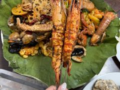 -百丰园海鲜烧烤农家菜(威·至海港湾店)